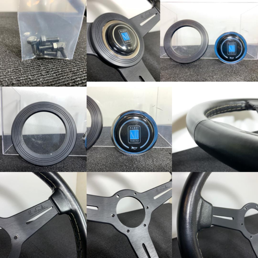 33φ ナルディ クラシック ブラックスポーク 正規品 美品 ホーンリング付