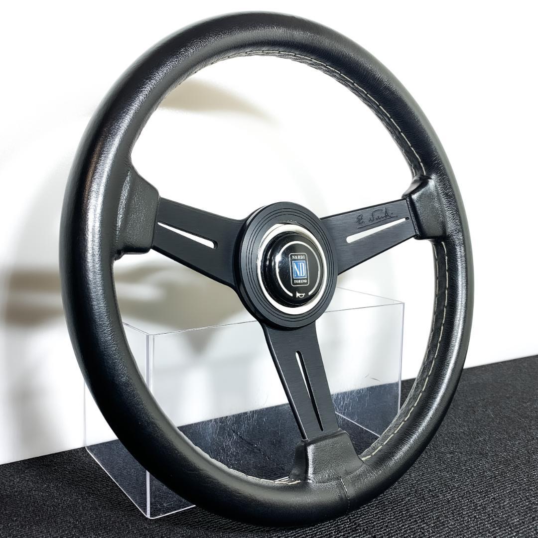 33φ ナルディ クラシック ブラックスポーク 正規品 美品 ホーンリング付