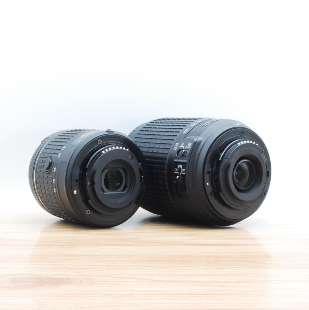 ポッキー⭐️新品級！ショット数3522回♪⭐️Nikon D5300 ダブル