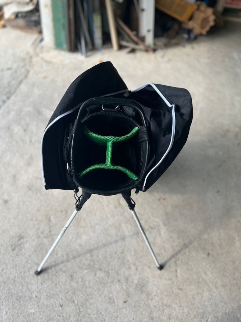 BEAMS GOLF キャディバッグ ブラック スタンドタイプ