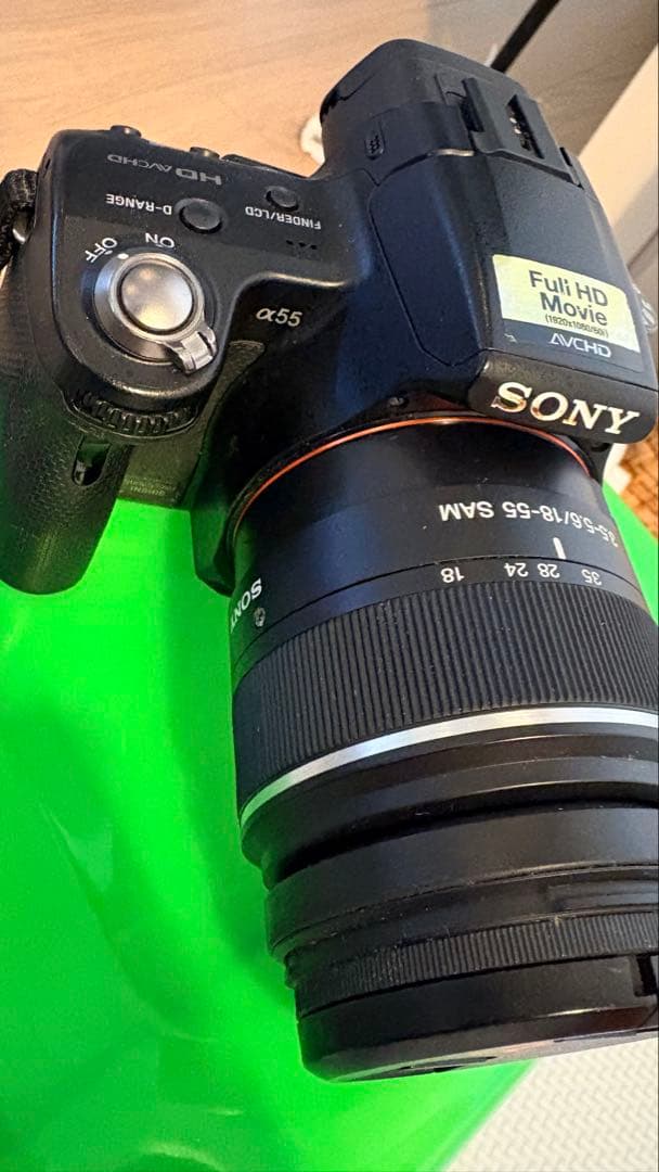 sony α55 ズームレンズキット