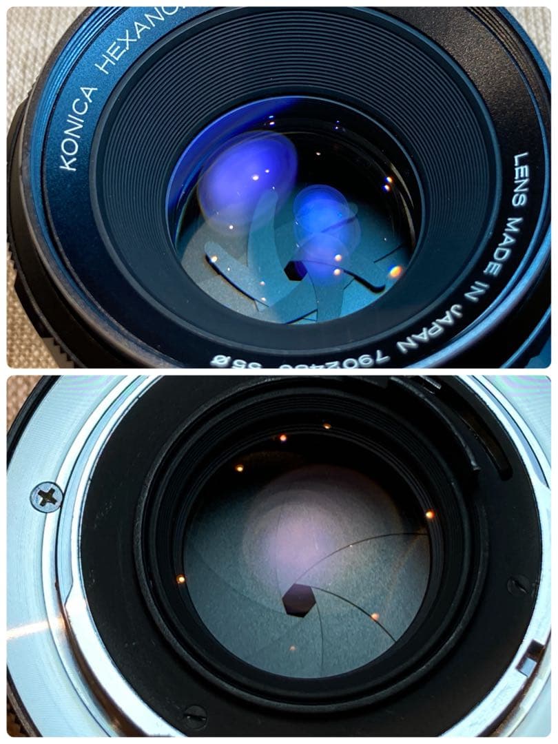 ★完動品＊美品★コニカfta／hexanon 52mm f1.8★初期保証