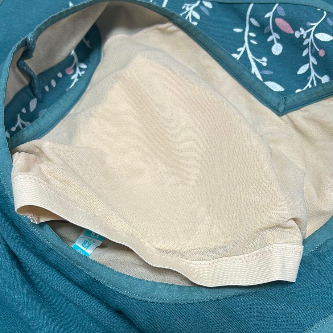 キッドブルー　ストレッチヨガウェアー