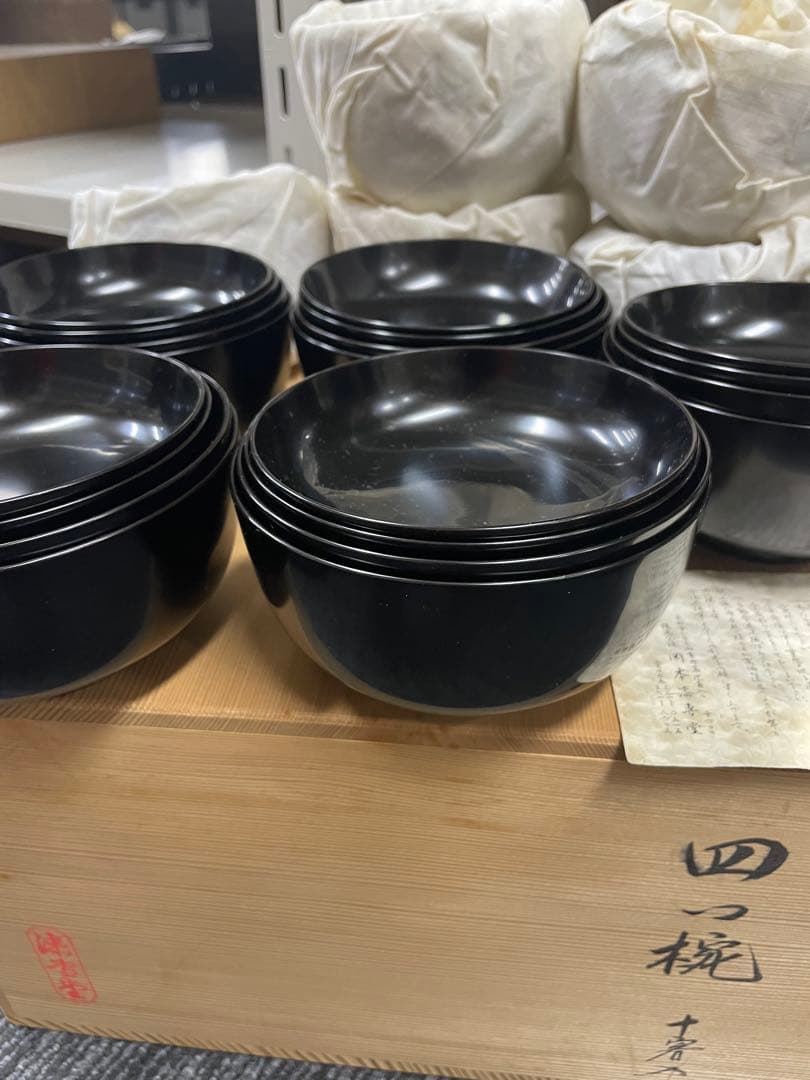 塗尃堂　四ツ椀　10個セット
