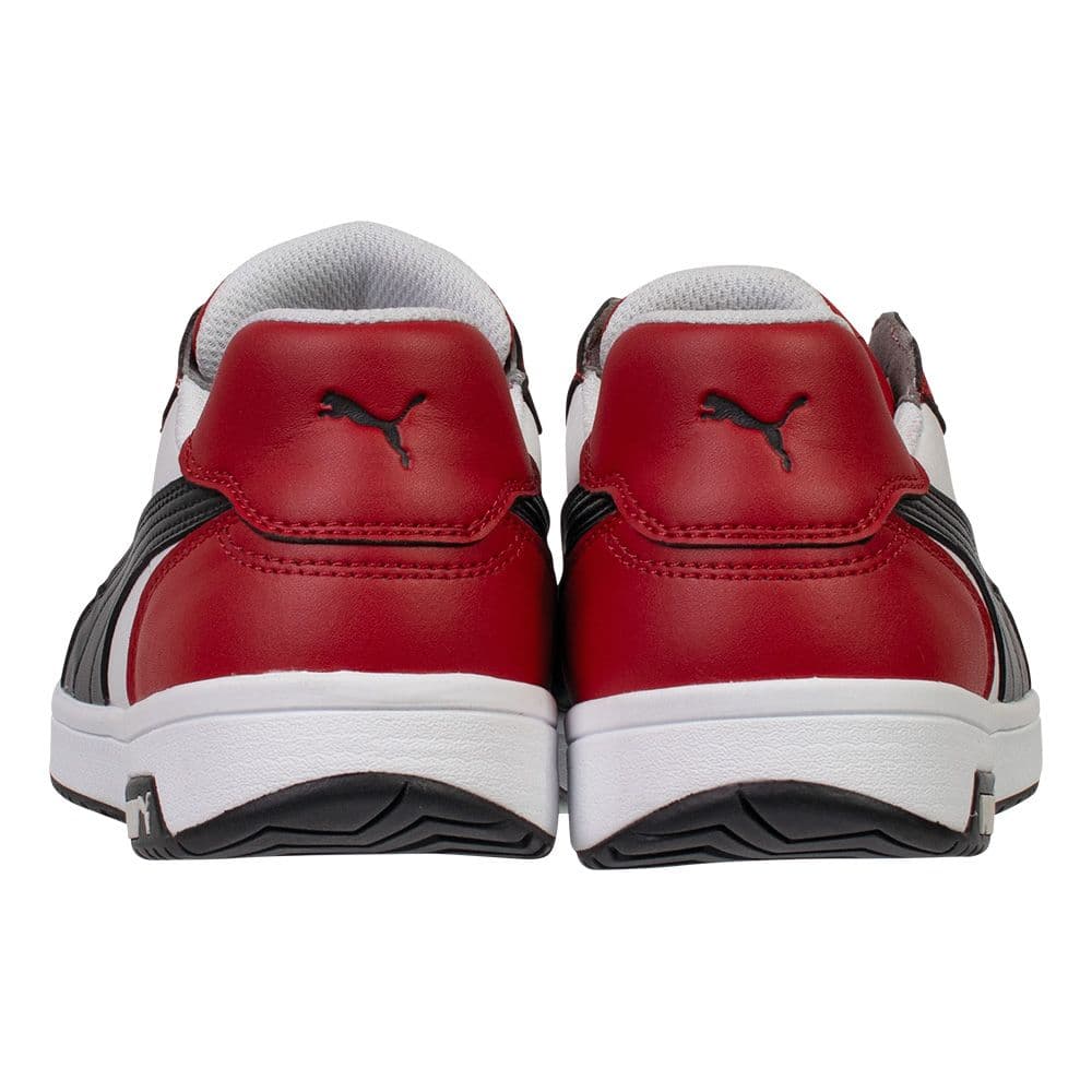 プーマ安全靴#64.208 27.0cmフロントコート　レッドロー