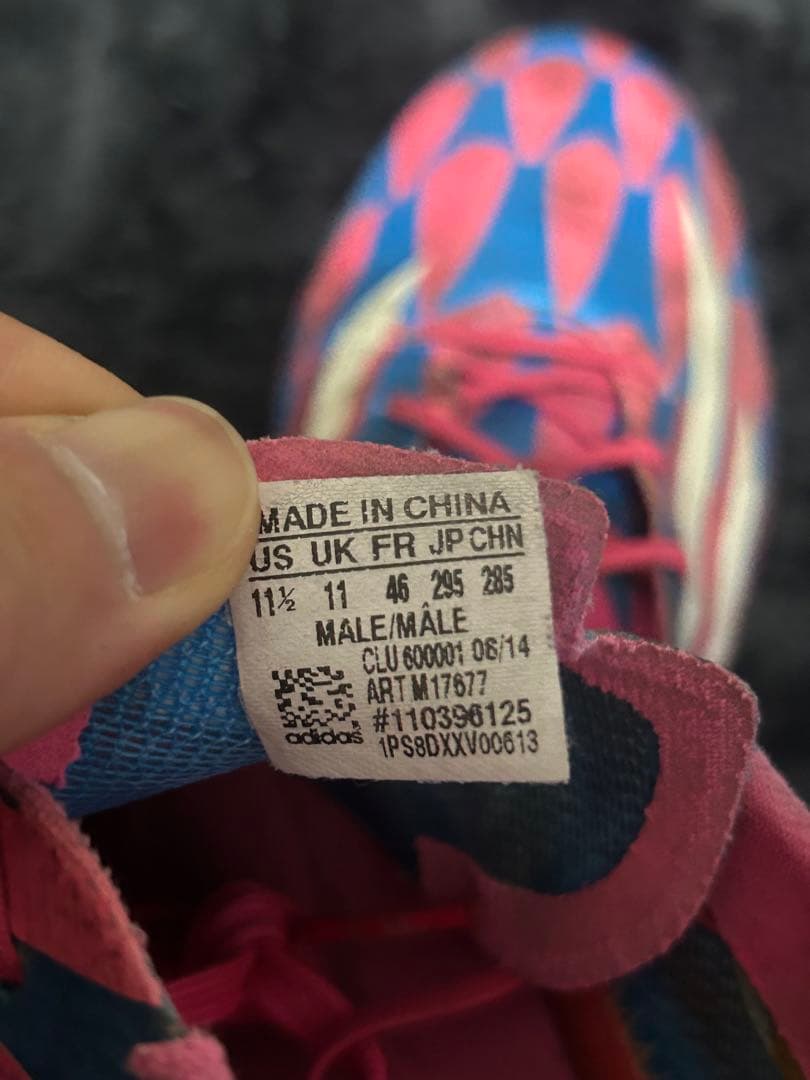 adidasサッカースパイク adizero f50 廃盤モデル