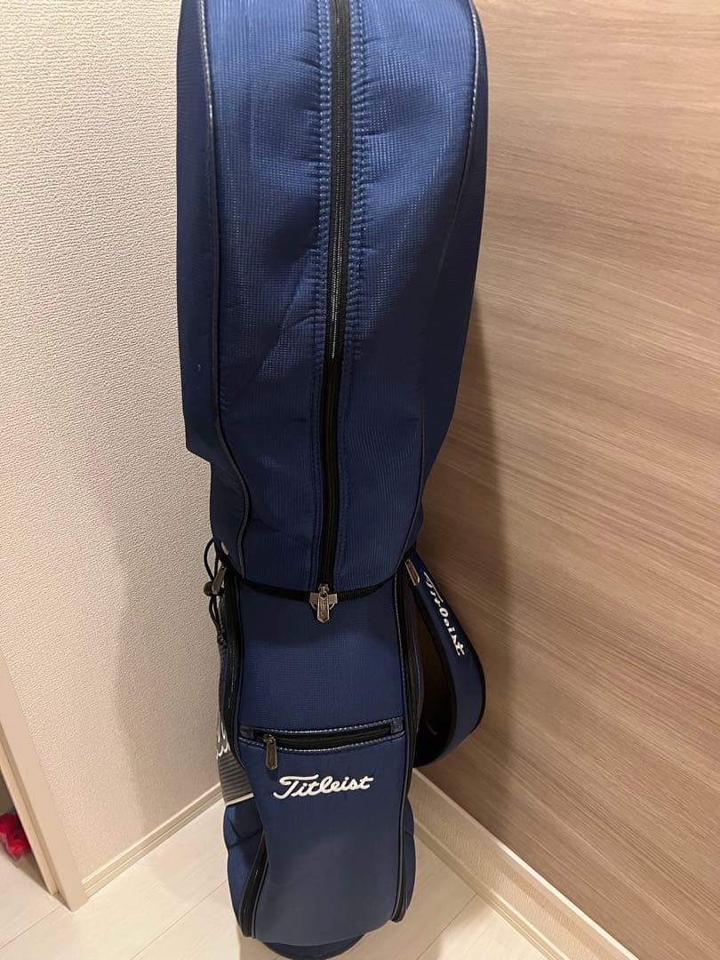 Titleist キャディバッグ 青