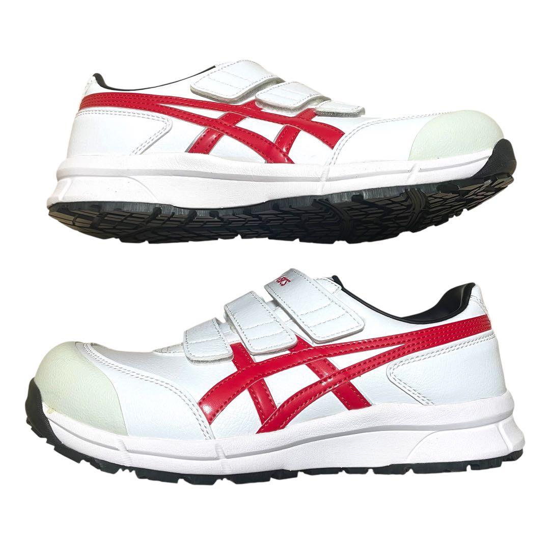 ⭐新品⭐ASICS WINJOB CP301 ホワイト レッド 25cm