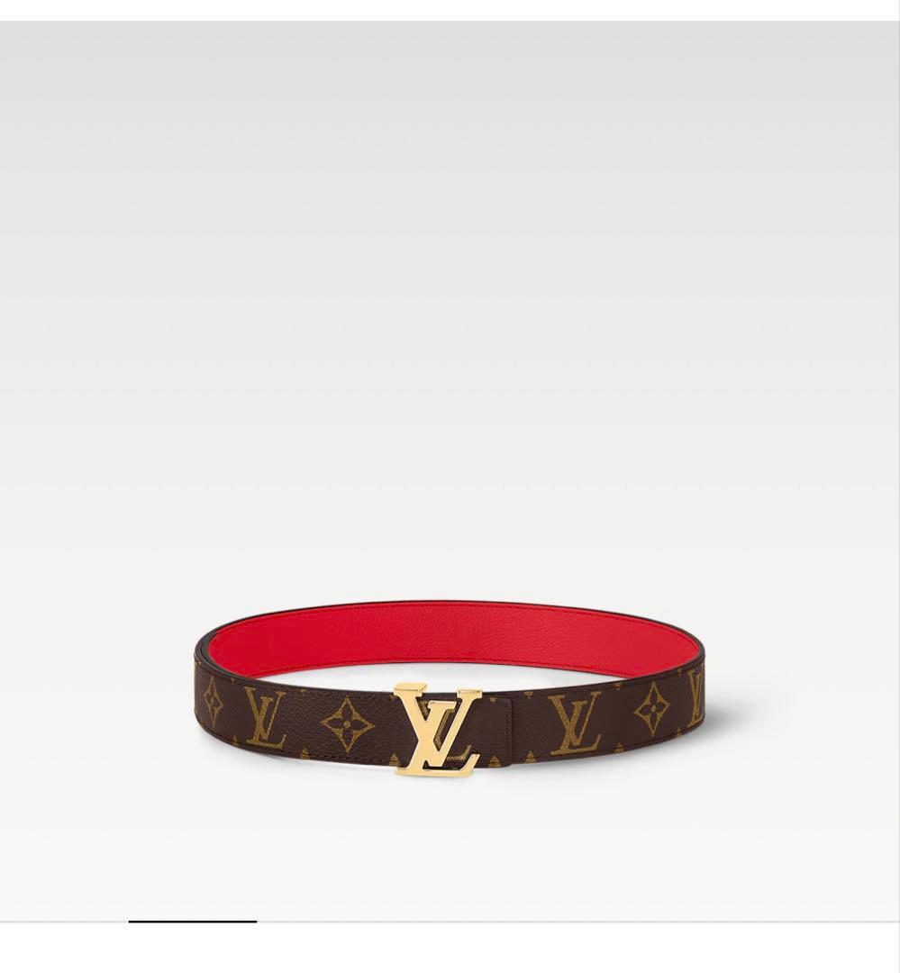 ルイヴィトン　ベルト・LV イニシャル 30MM リバーシブル75
