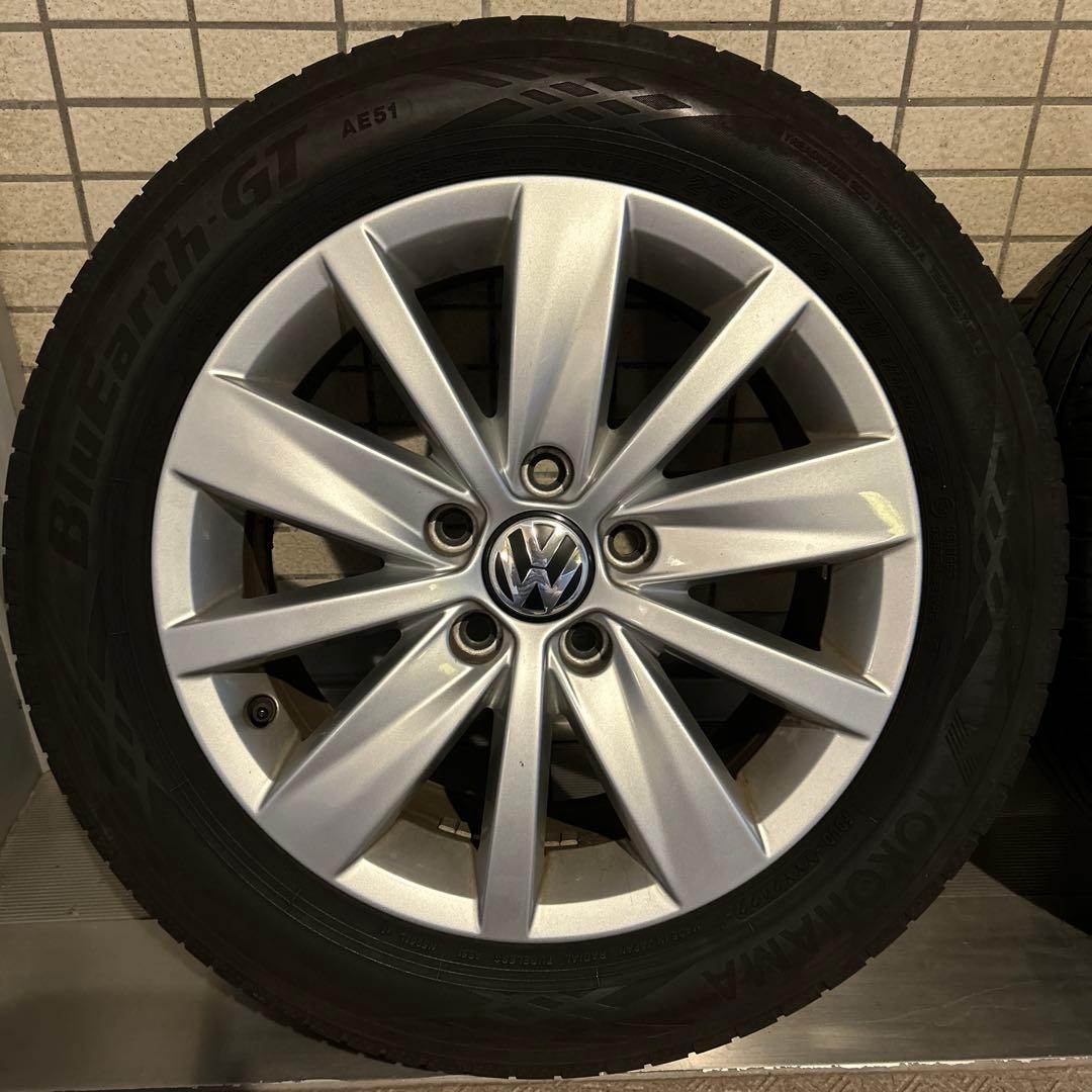 Volkswagen 16インチ ホイールセット　夏タイヤ　　送料込
