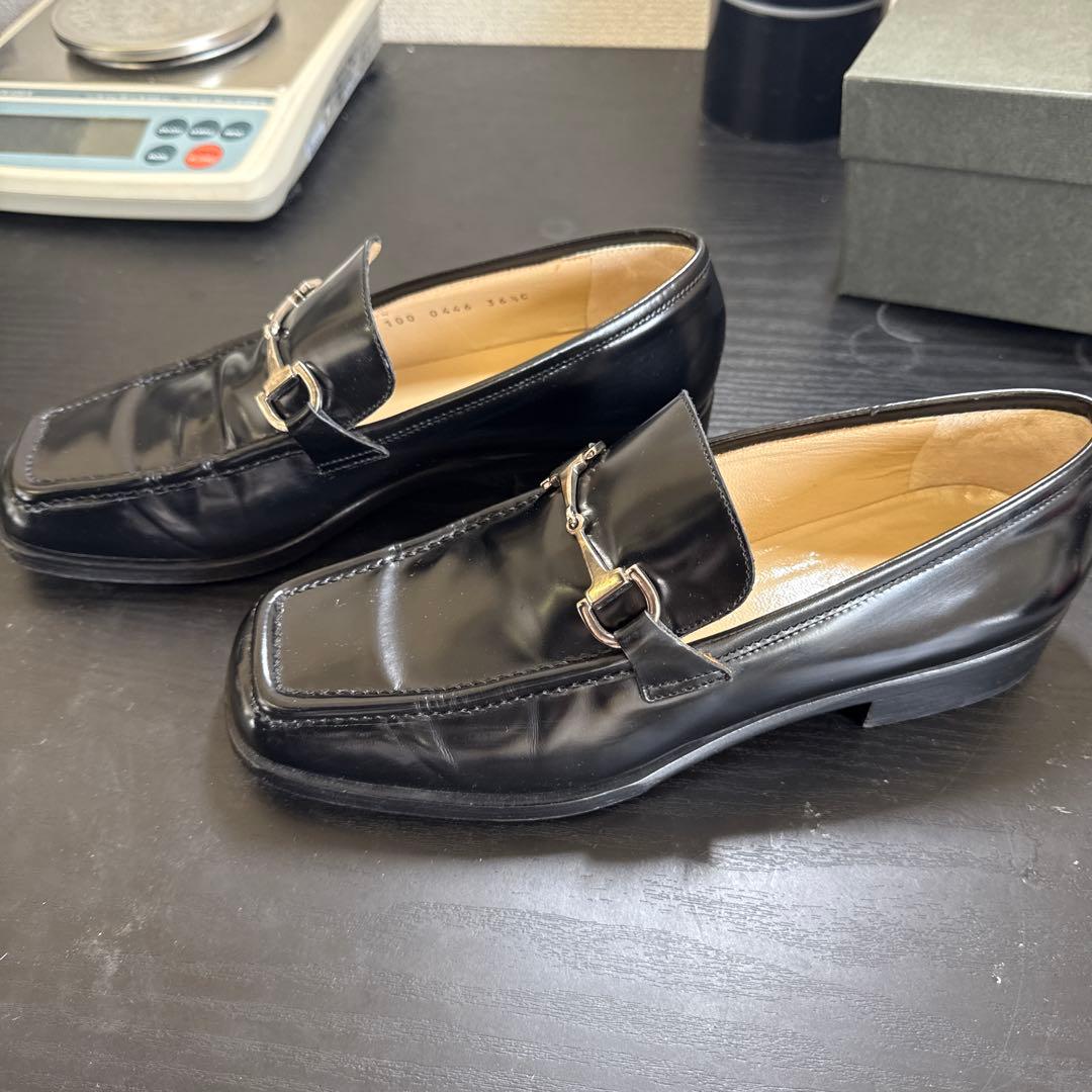 GUCCI グッチ　ホースビット　レザーローファー　36 1/2C 箱付き　美品
