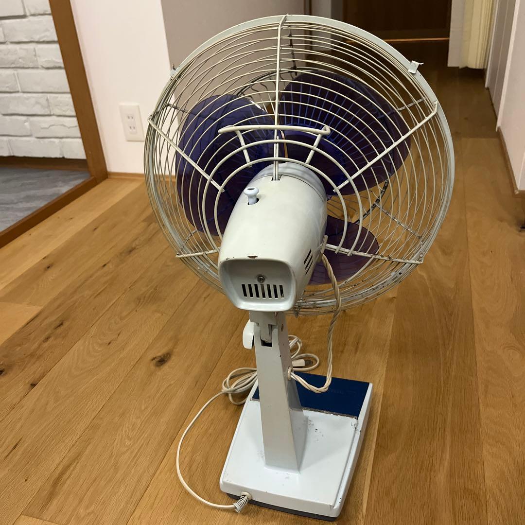 【昭和レトロ】Mitsubishi 卓上扇風機 D30-H