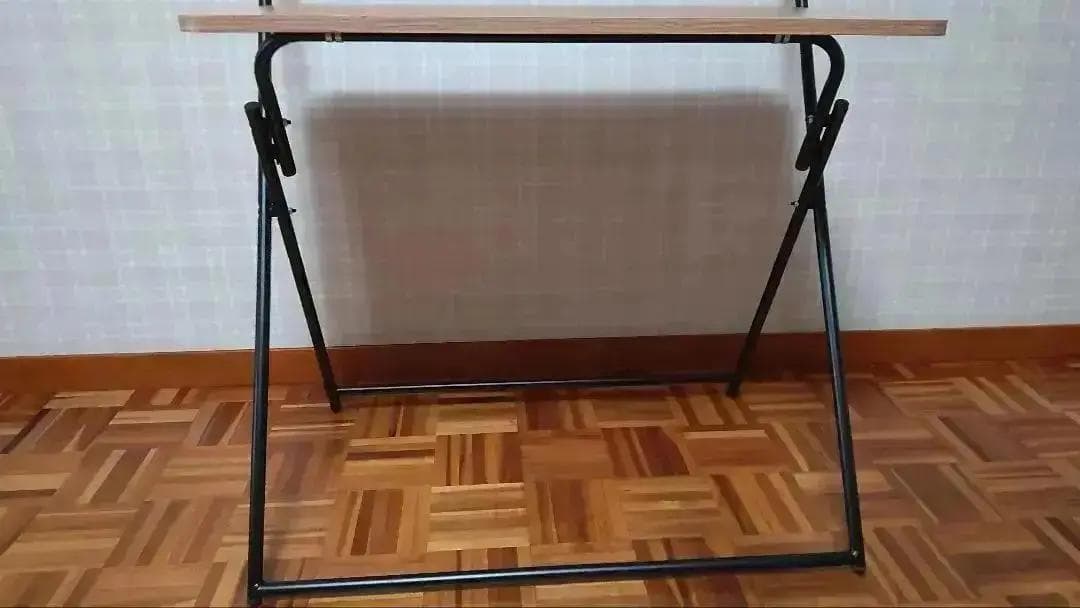 サンワサプライ　折りたたみデスク 棚付き（100-DESKH060M）