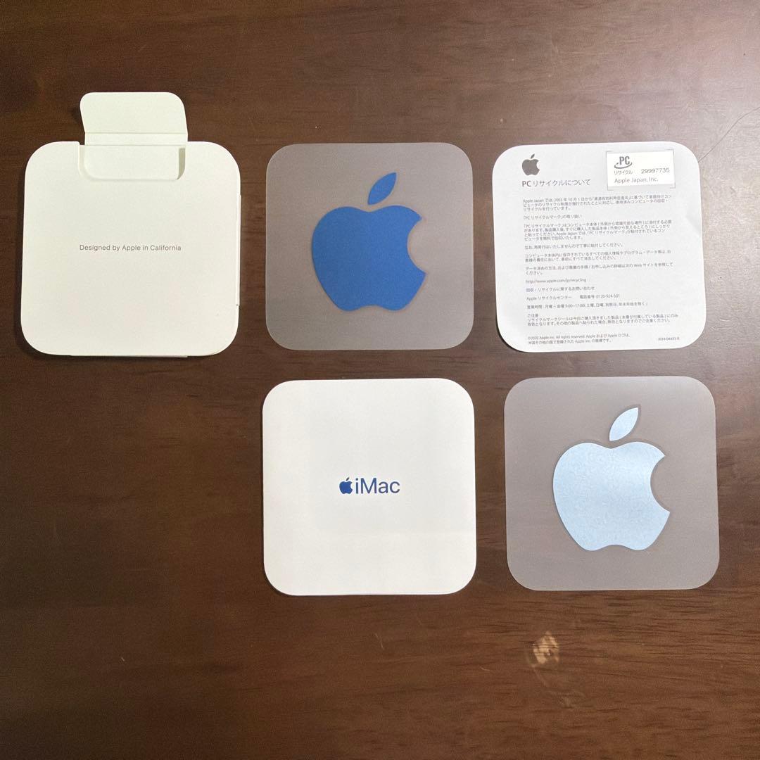 Apple iMac (24-inch, M1, 2021) ブルー　512GB