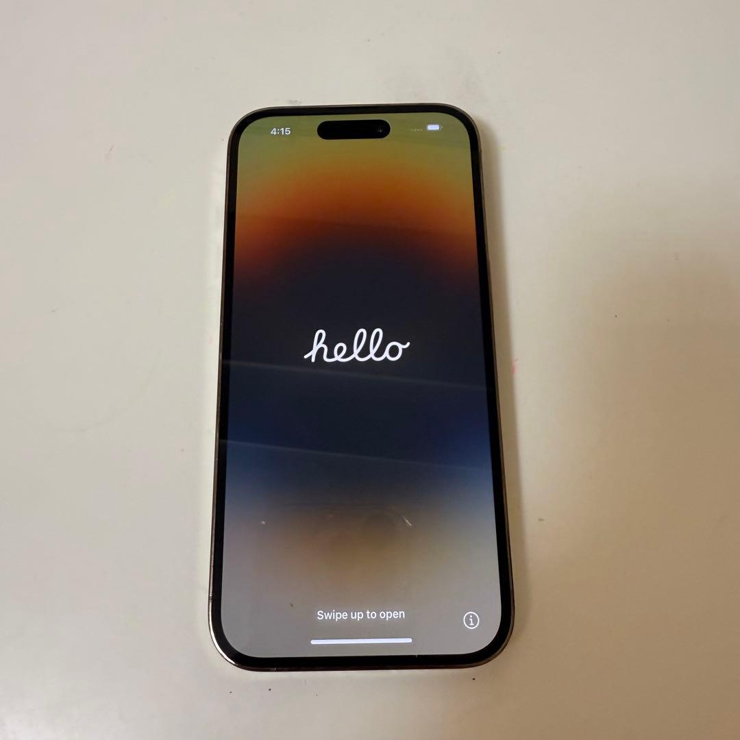 【美品】Apple iPhone 14 Pro本体 ゴールド　128GB