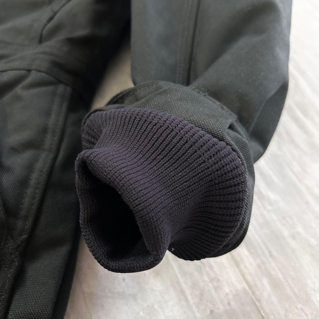 P276【42R】【ダブルニー】カーハート 防寒つなぎ 中綿入り 黒 メキシコ製