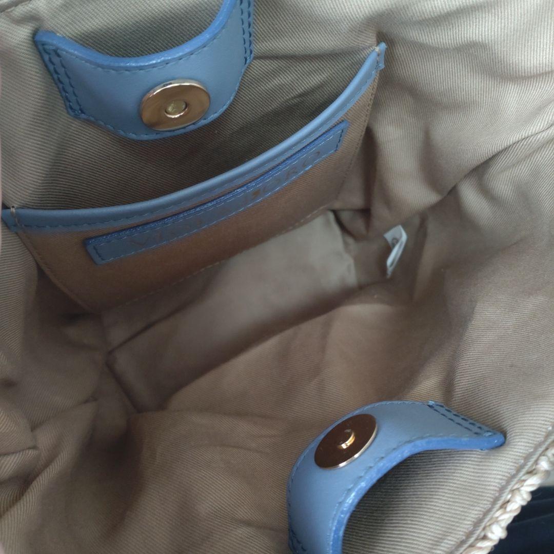 美品　ヴィオラドーロ　 かごバッグ