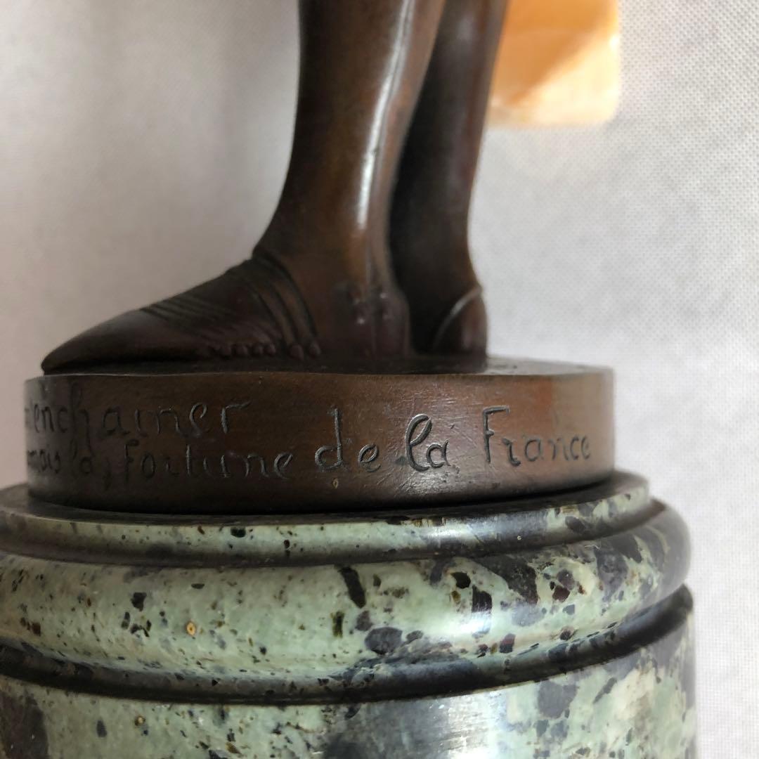 Jeanne d’Arc.  ジャンヌダルク　ブロンズ像