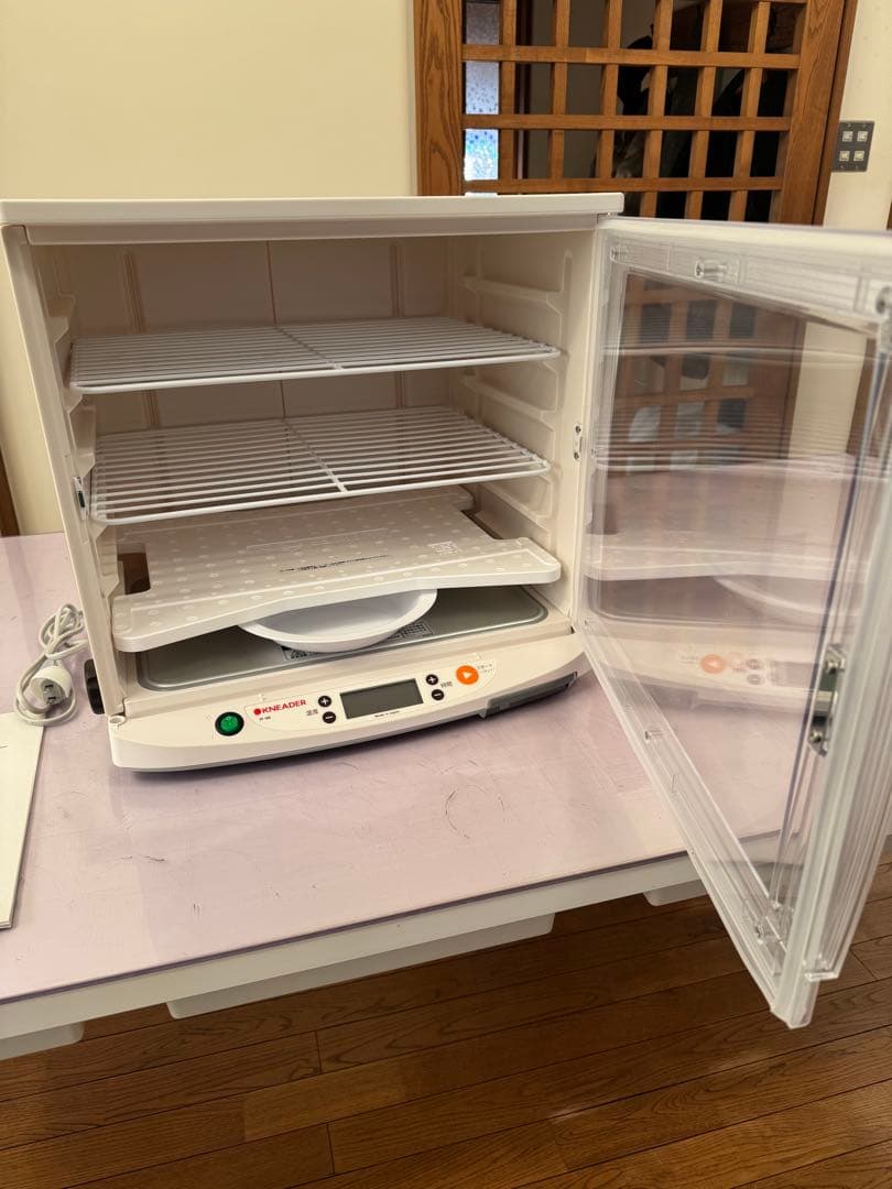 日本ニーダー　洗えてたためる発酵器　PF102 2023年製　パン発酵器　美品