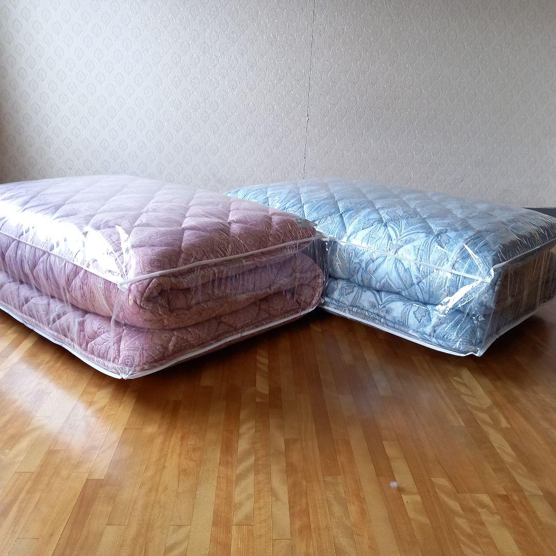 極厚 体圧分散 ホテル仕様 多層 敷布団 ペア2枚セット 清潔 安心 日本製 ⑤