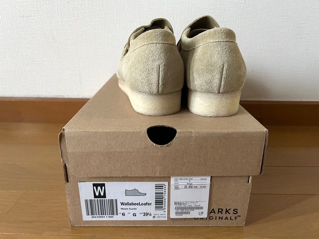 クラークス Clarks WallabeeLoafer ワラビーローファー未使用