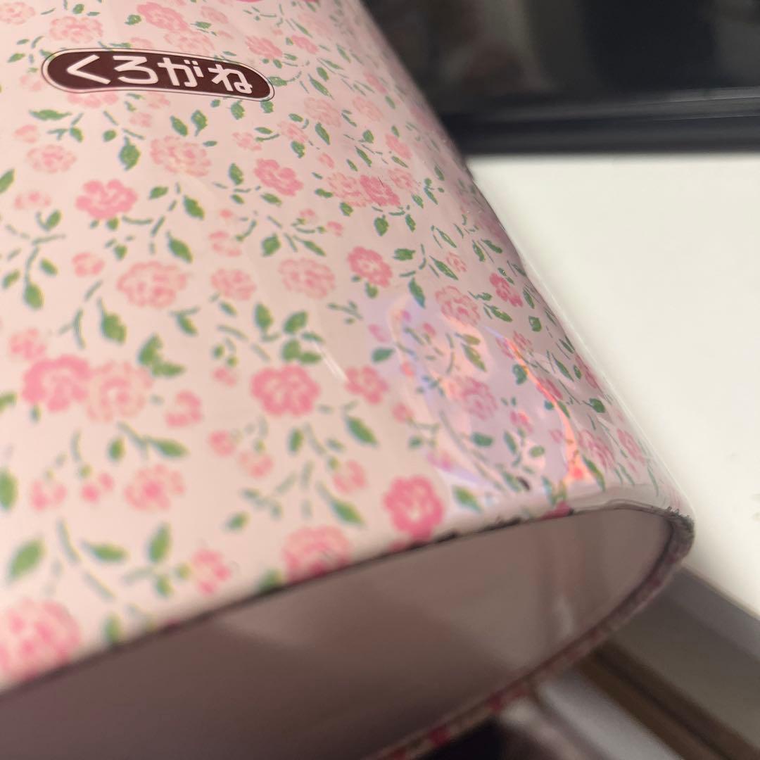 【希少】マロンクリーム　ゴミ箱　1994年　平成レトロ　くろがね　レトロ缶