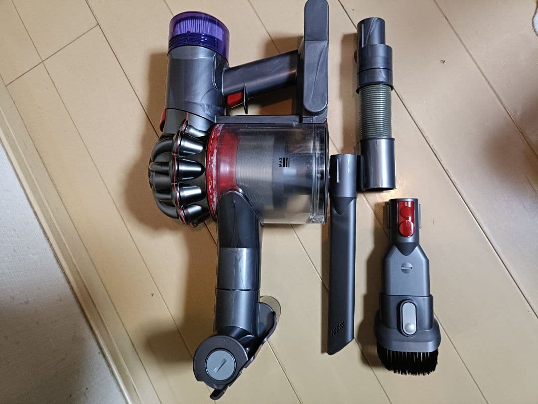 千円引送料込美品V8SV10Kスティック&ハンディ稼働33分20秒MAXモード可