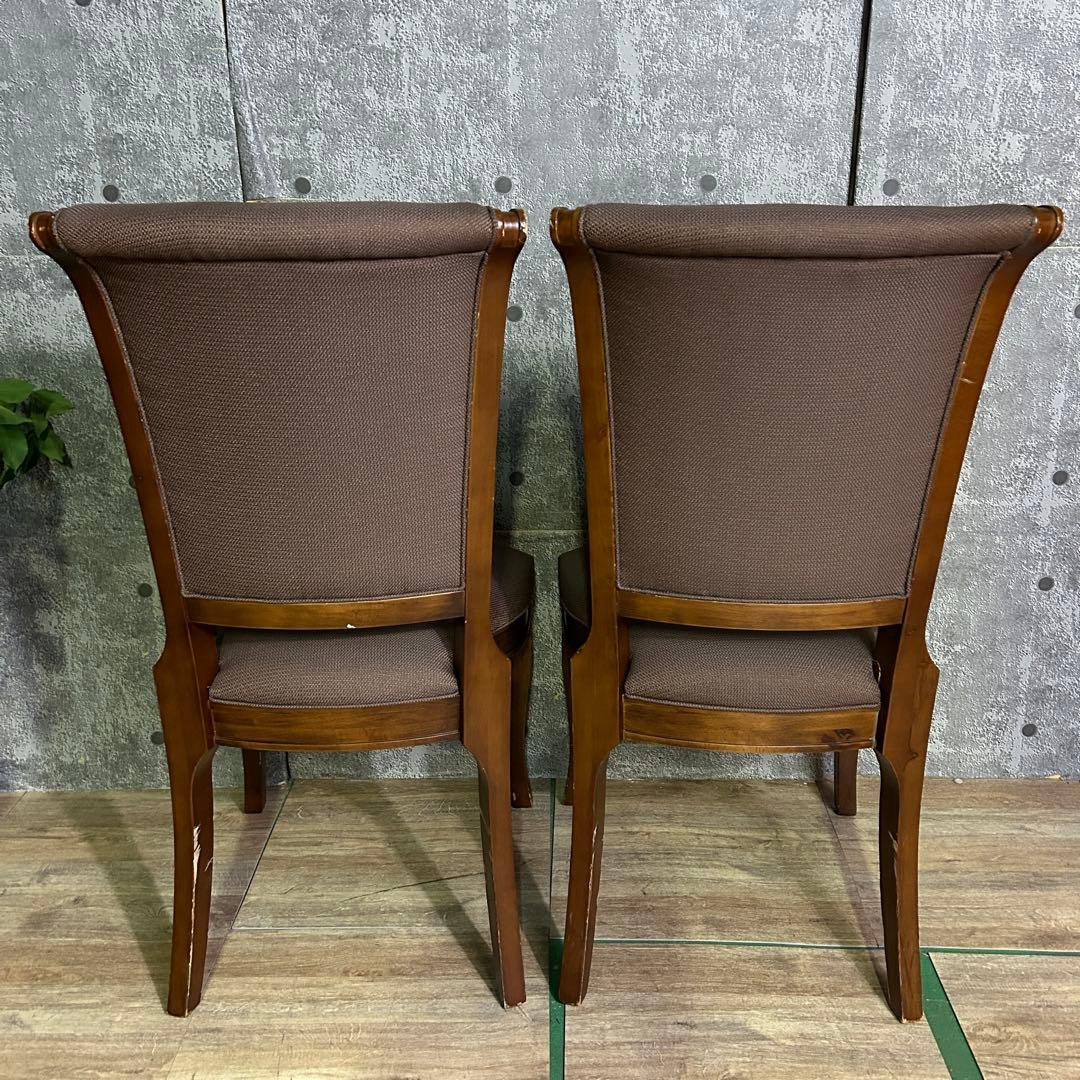 ꧁ネオクラシックスタイル家具꧂ダイニングチェア2脚 食卓 いす イス 椅子