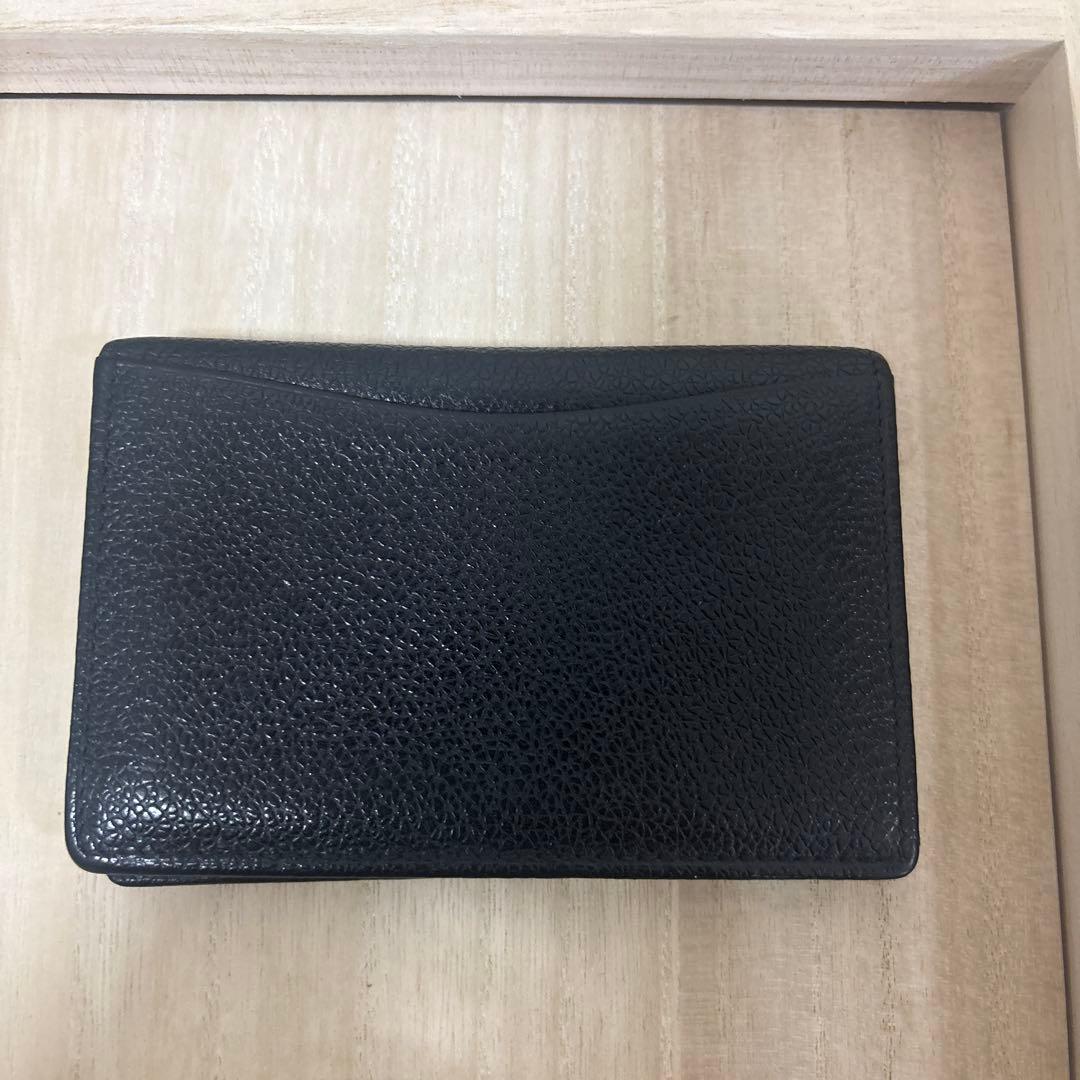 BVLGARI 黒 レザー 名刺入れ　ブルガリ