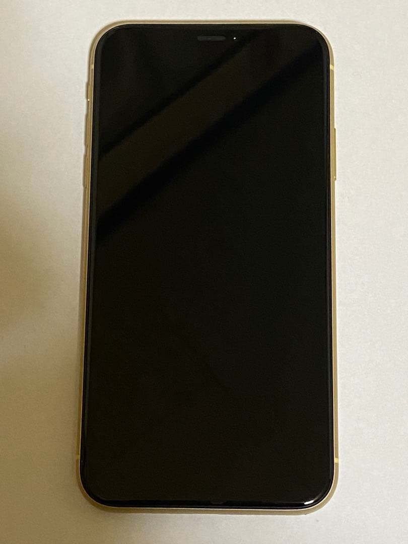 N*Y様 Apple iPhone XR イエロー 本体64GB バッテリー最大