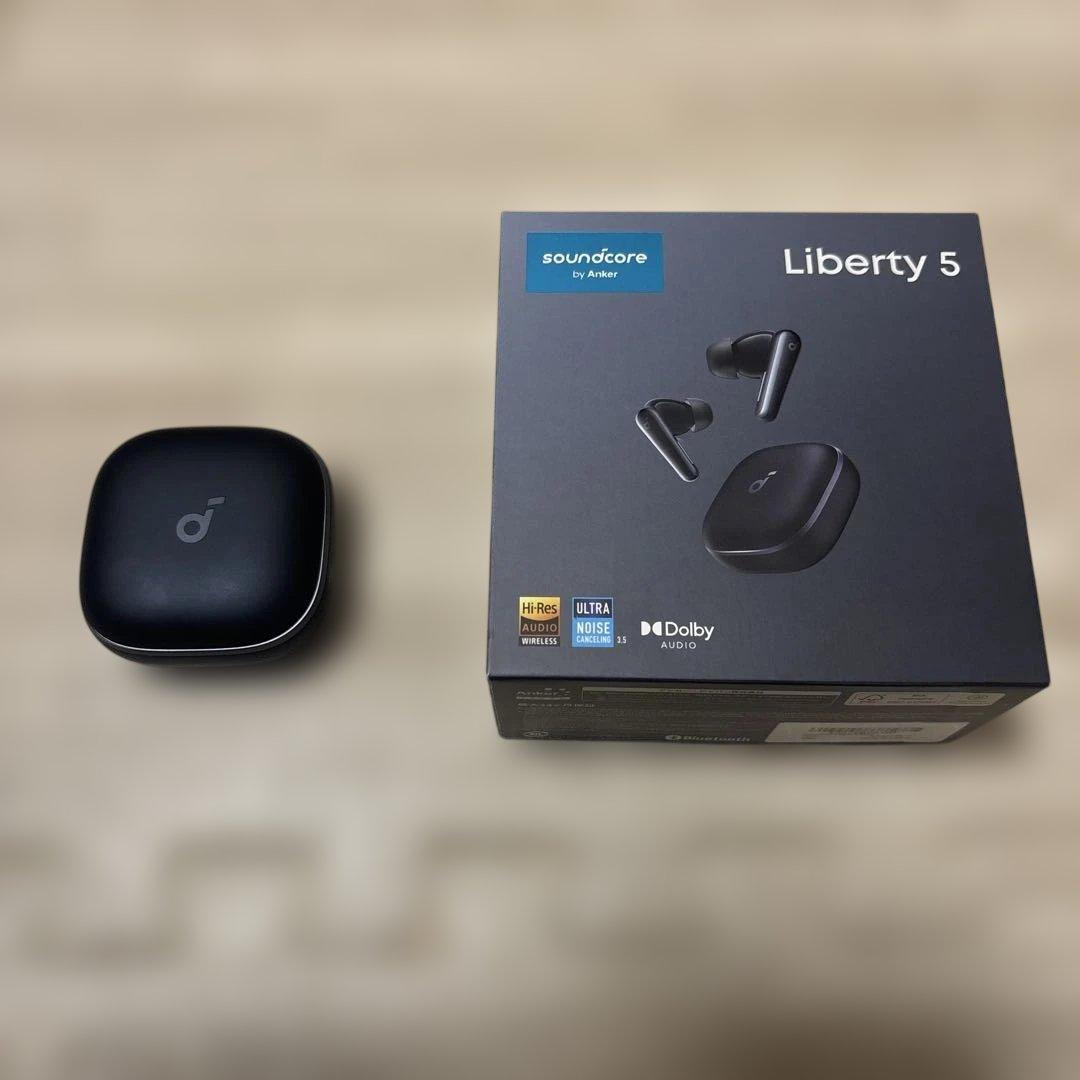 【中古】soundcore Liberty 5 ワイヤレスイヤホン Anker