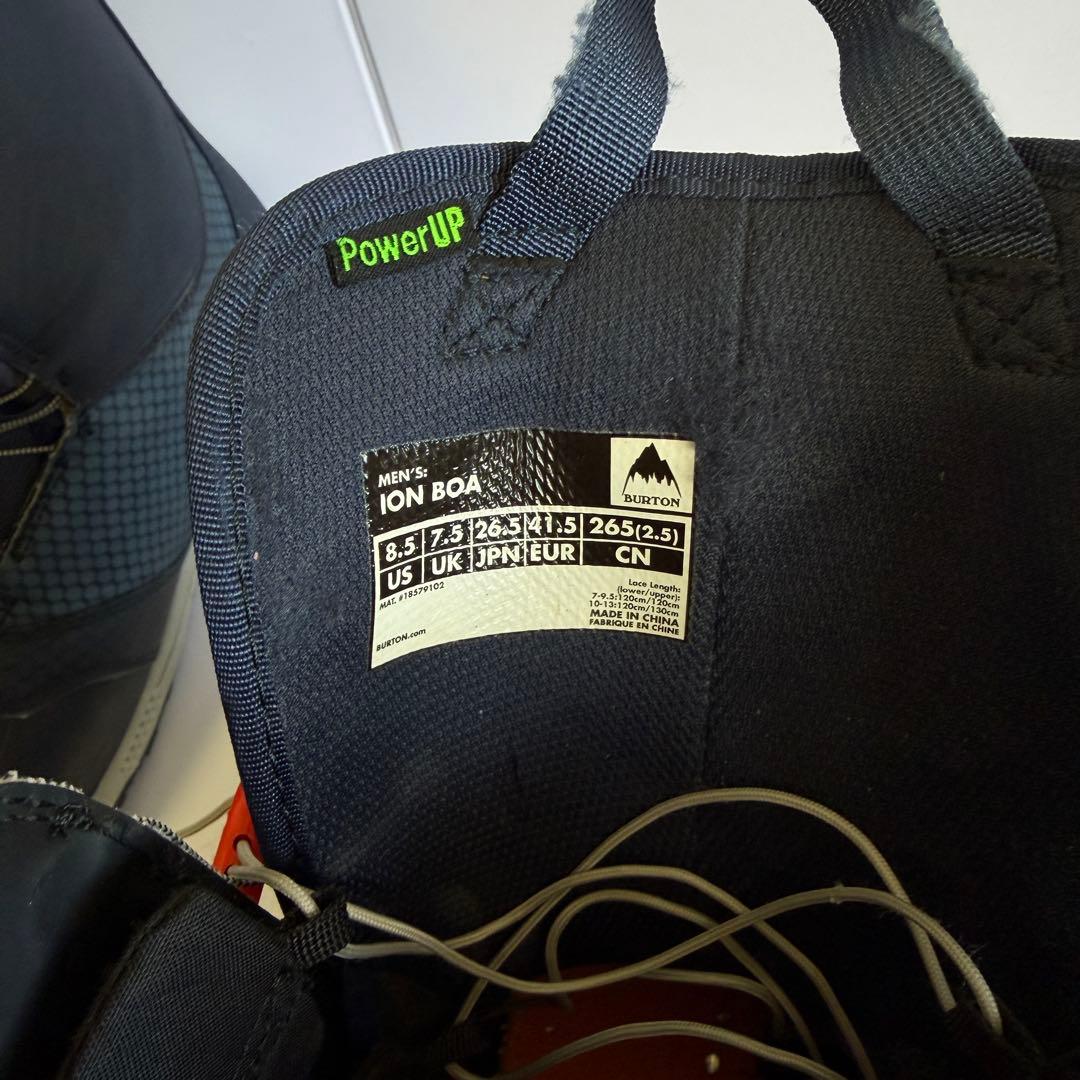 BURTON ION BOAスノーボードブーツ サイズ26.5cm 定価9万以上