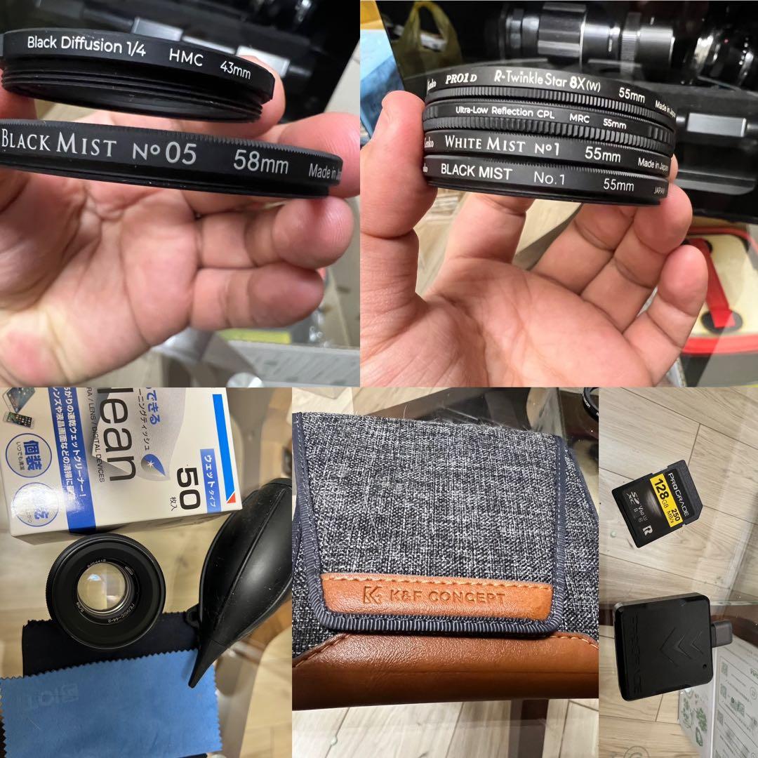 SIGMA fp 本体、キットレンズ、オールドレンズ、フィルター、防湿庫、セット