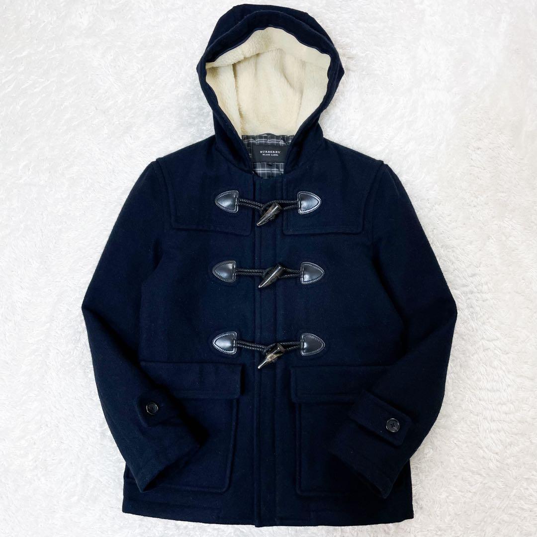 極美品 バーバリーブラックレーベル ダッフルコート ジャケット キルティング L