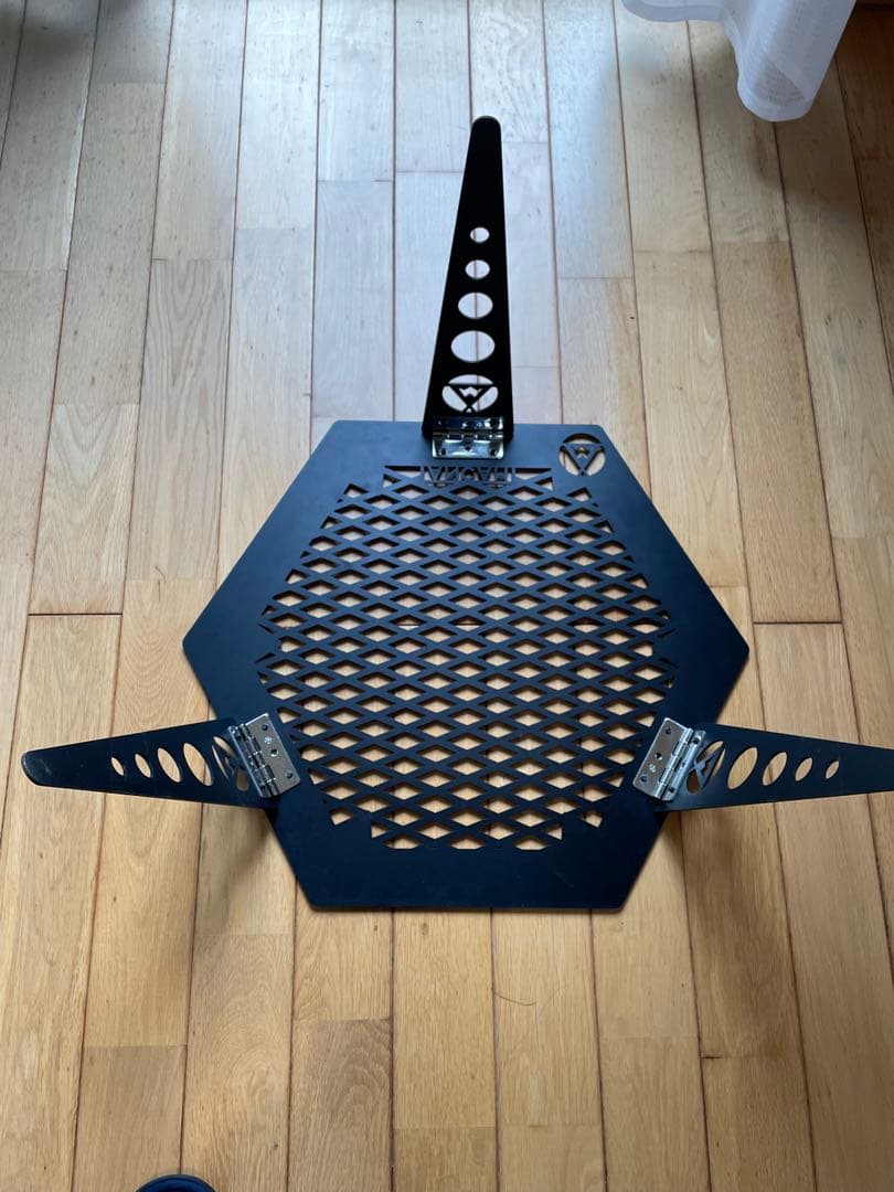 アナキャン ANCAM メタヘキテ L 脚長 六角形 アイアン テーブル