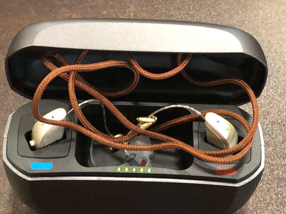 値下げします。ReSound GN耳かけ型集音器充電ケース付き