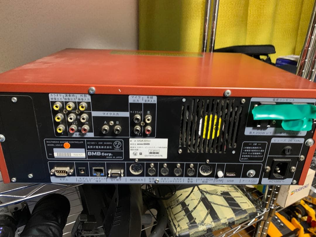 UGA-01 カラオケ機器 中古　動作品