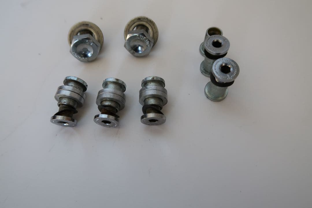 TAクランク155mm48T/36Tダブルとトリプル用44T セット　未走行美品