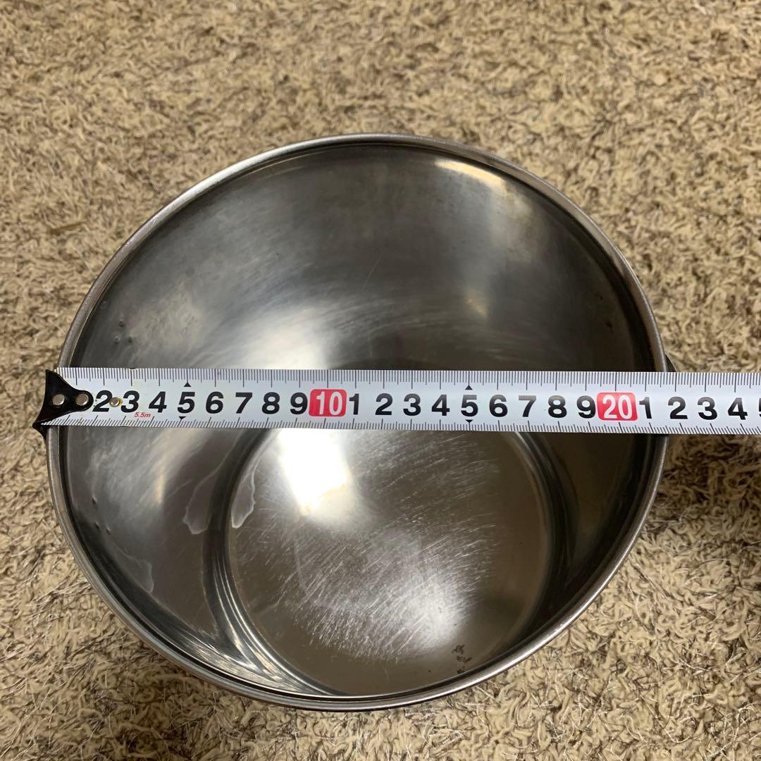 ステンレス 寸胴鍋 24cm ハンドル付き