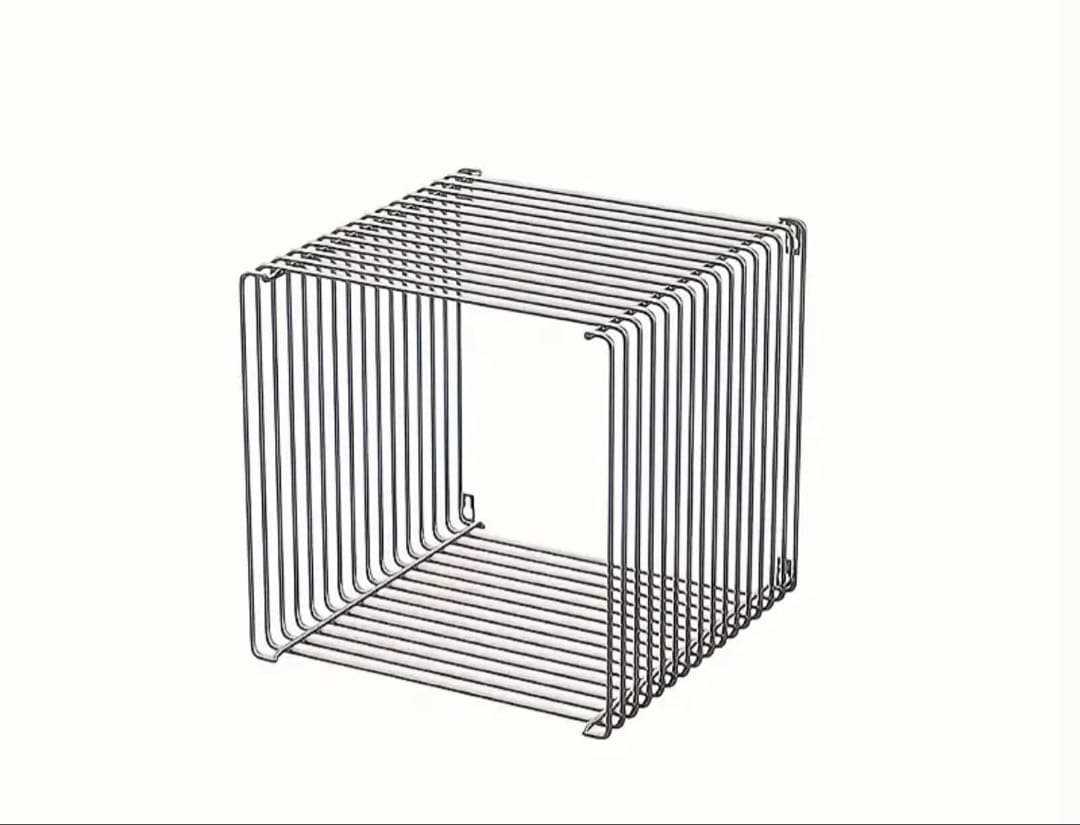 ワイヤーシェルフ　シルバー　新品未使用