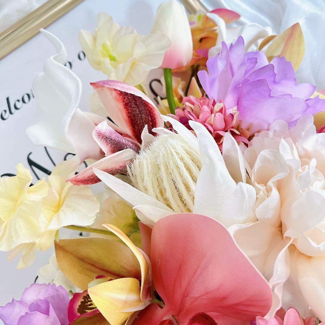 ウエディングブーケ 結婚式 クラッチブーケブーケ 前撮りブライダル 胡蝶蘭