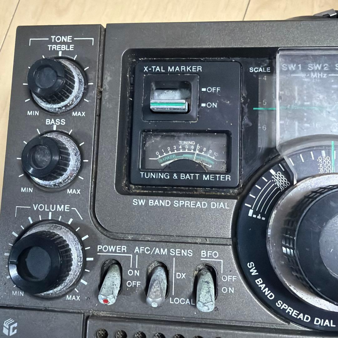 【ジャンク】ソニー ICF-5900スカイセンサーマルチバンドレシーバー