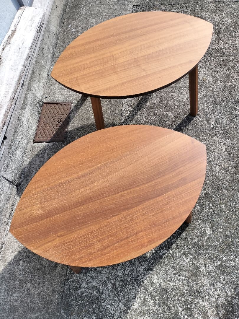 IKEA ネストテーブル STOCKHOLM ストックホルム 2点セット