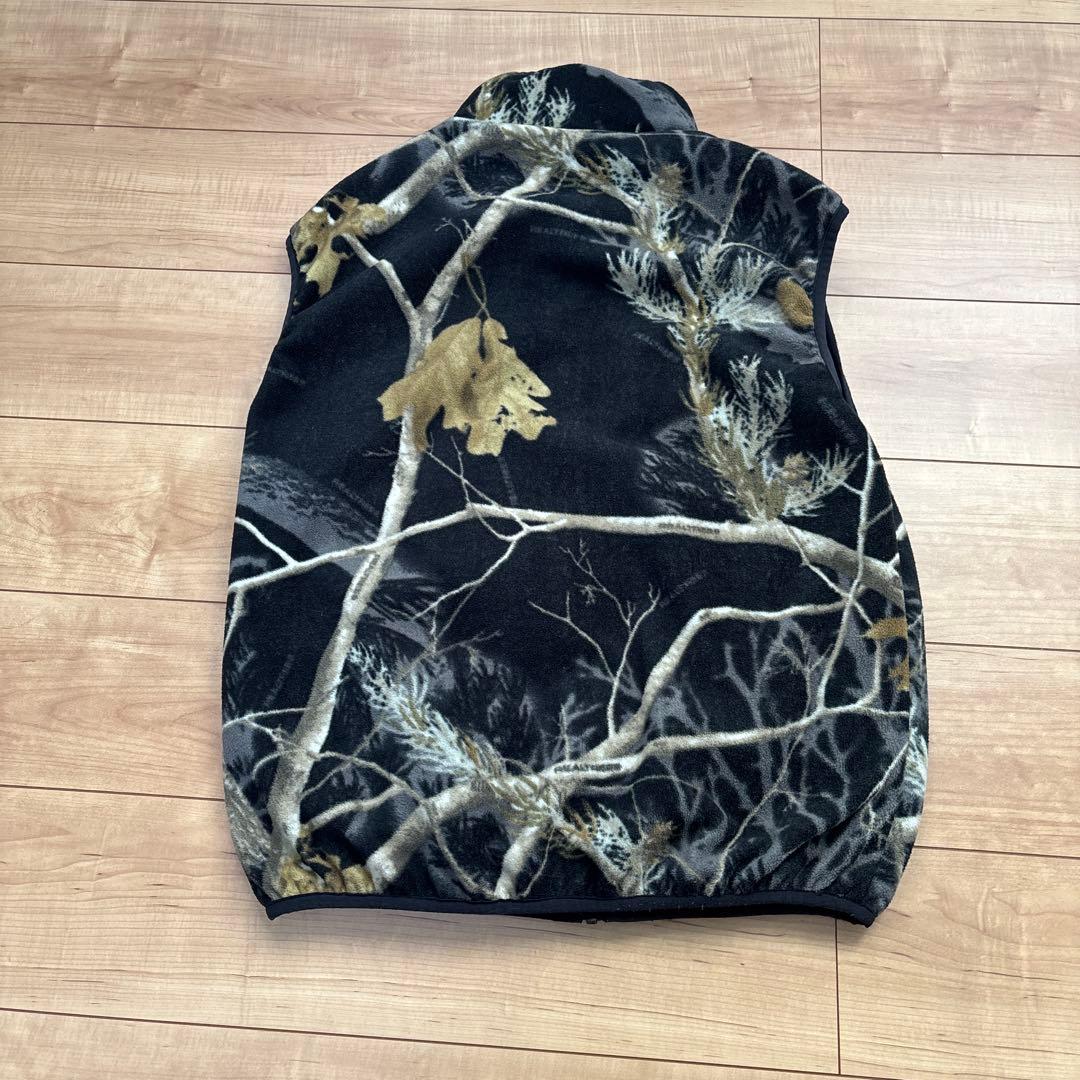 PALACE カモフラージュ リバーシブル　フリースベスト