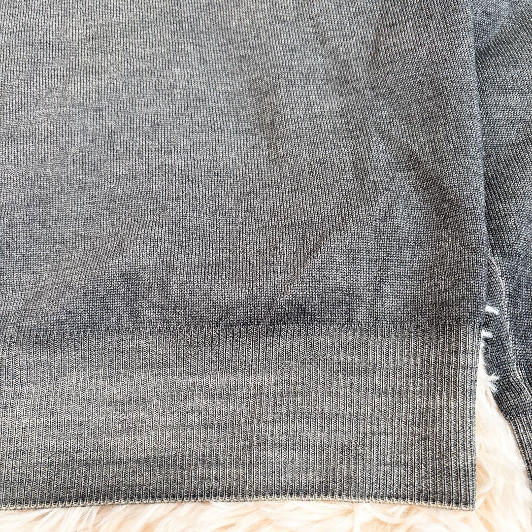 クルチアーニ ラウンドネック ニット ウール Cruciani 46 イタリア製