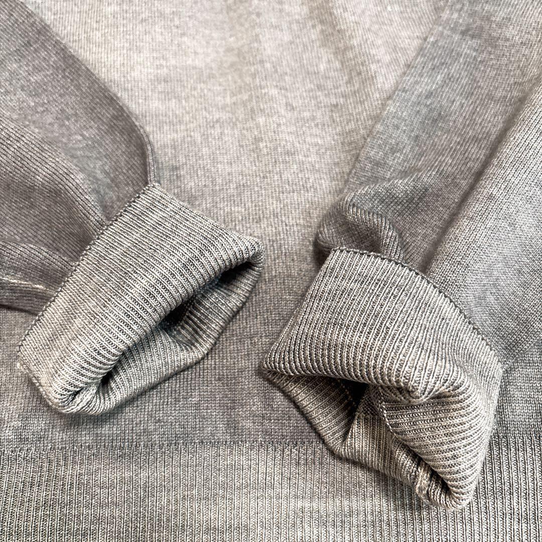 クルチアーニ ラウンドネック ニット ウール Cruciani 46 イタリア製