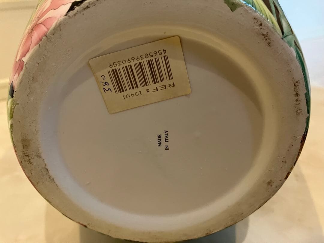 アンティークイタリア製インテリア花瓶