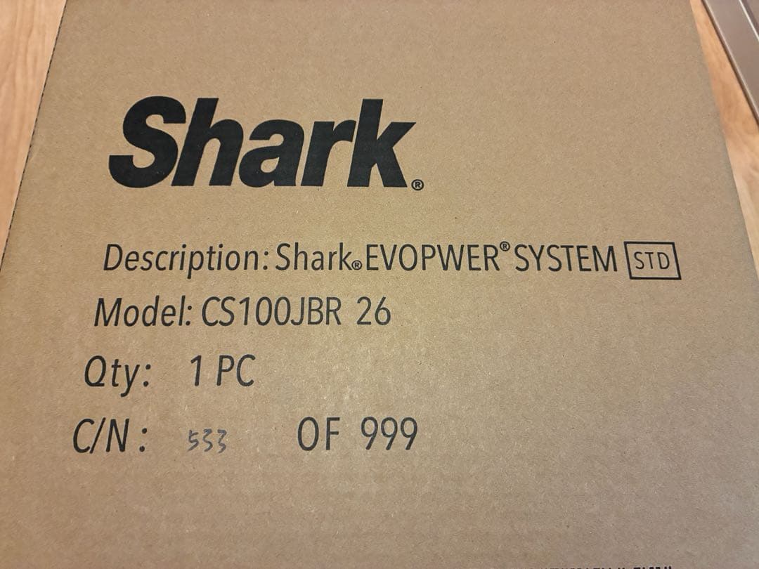 Shark シャーク スティッククリーナー CS100JBR コードレス掃除機