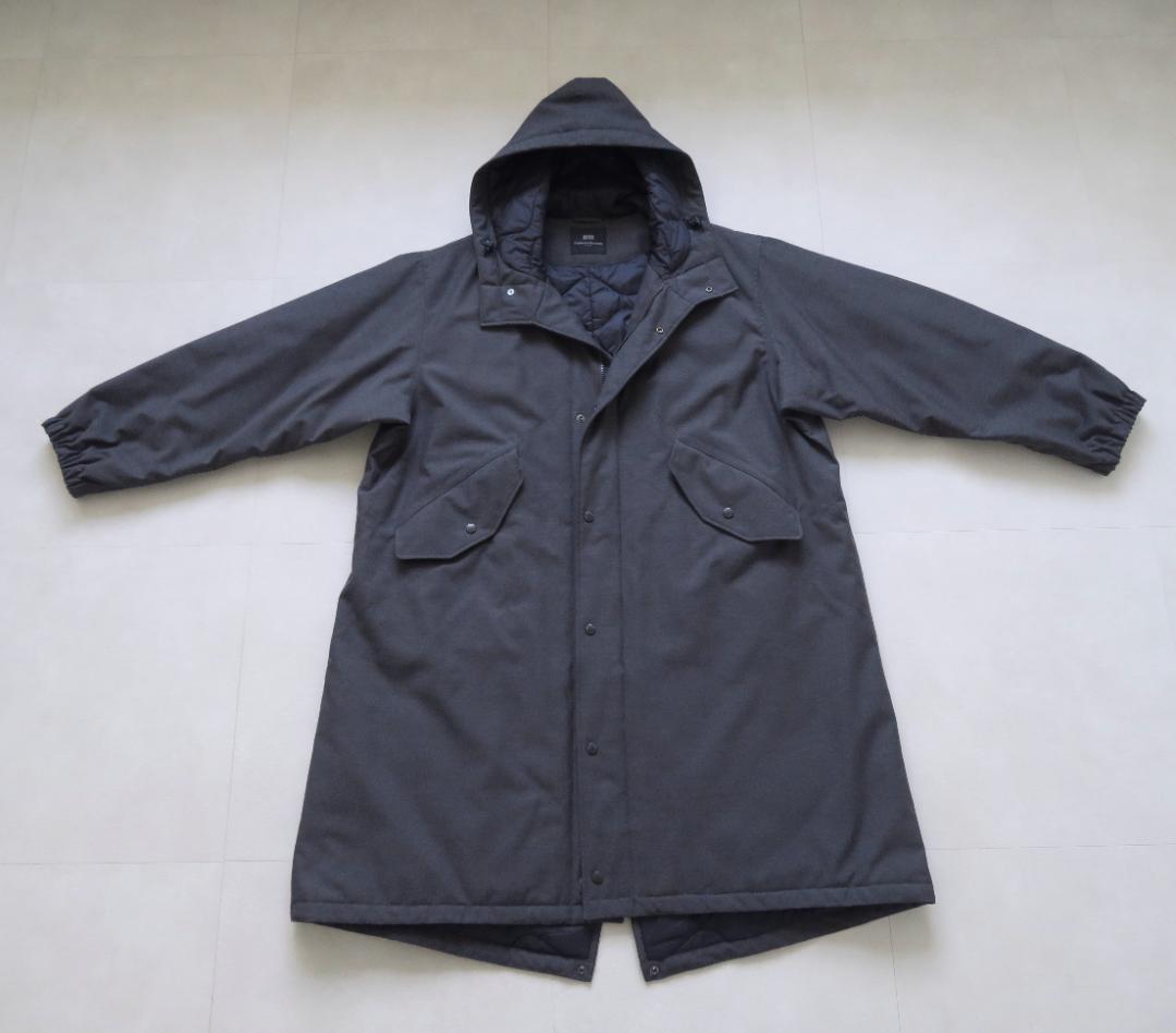 UNIQLO EngineeredGarments モッズコートダークグレーXL