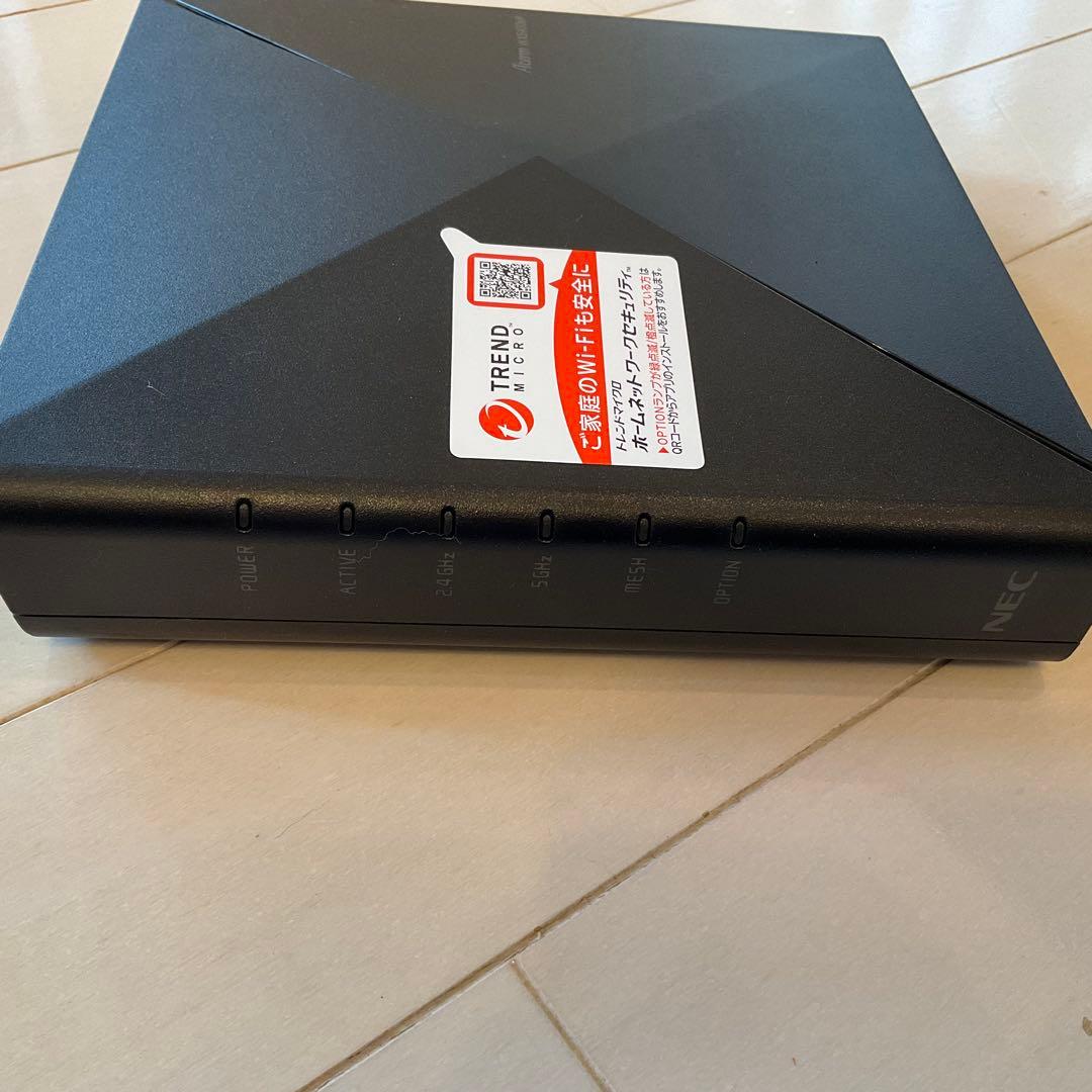 NEC Aterm PA-WX5400HP Wi-Fi 6 ルーター